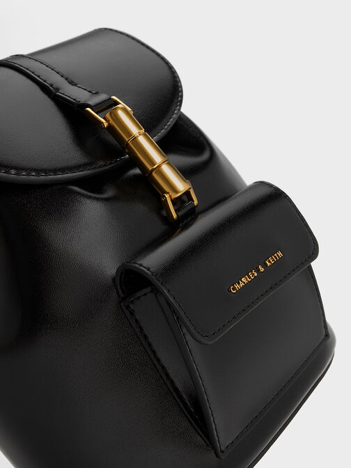 Cesia Metallic Accent Backpack, , hi-res