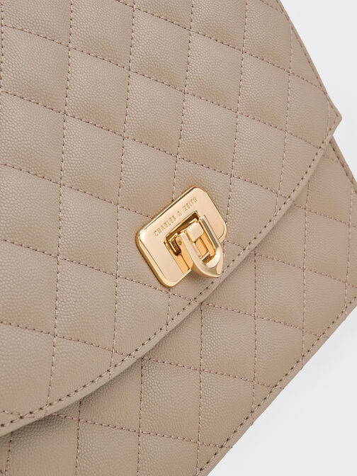 Cressida Quilted Chain Strap Bag, , hi-res