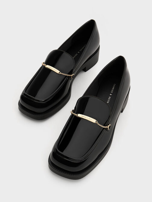 Lexie Metallic-Accent Loafers, , hi-res