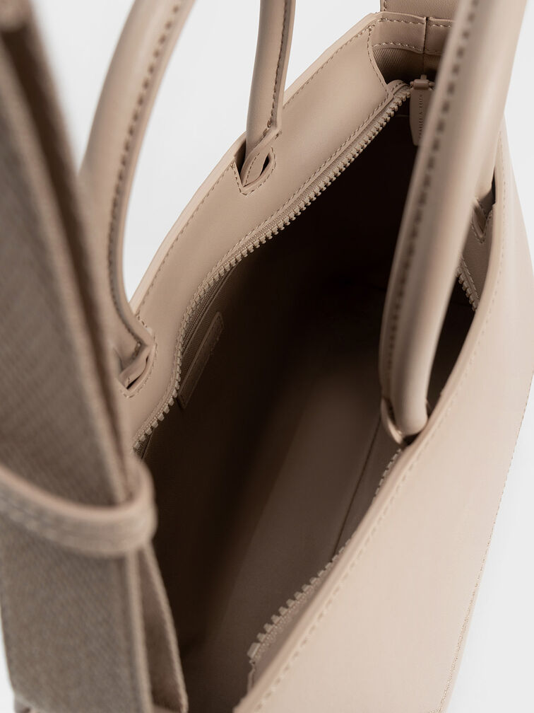 Nasrin Geometric Tote Bag, , hi-res