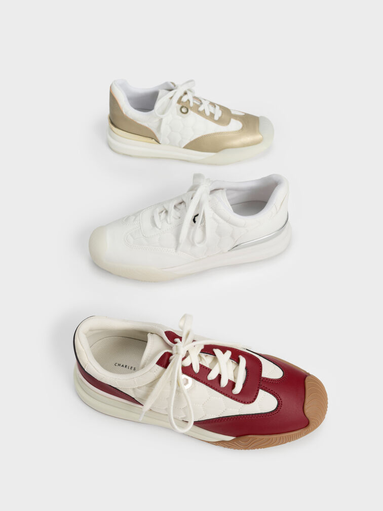 Nylon Low-Top Sneakers, , hi-res