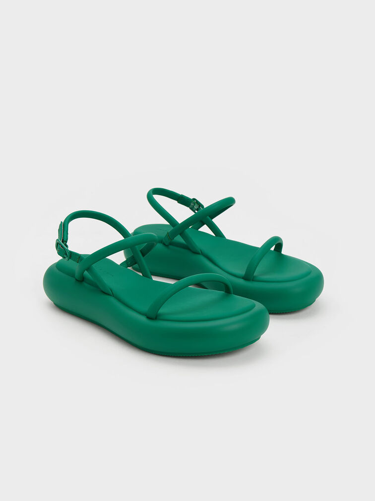 Keiko Padded Flatform Sandals, , hi-res