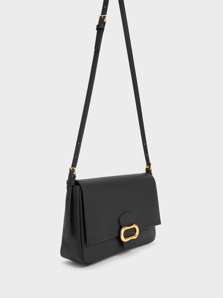 Daki Belted Trapeze Bag, , hi-res