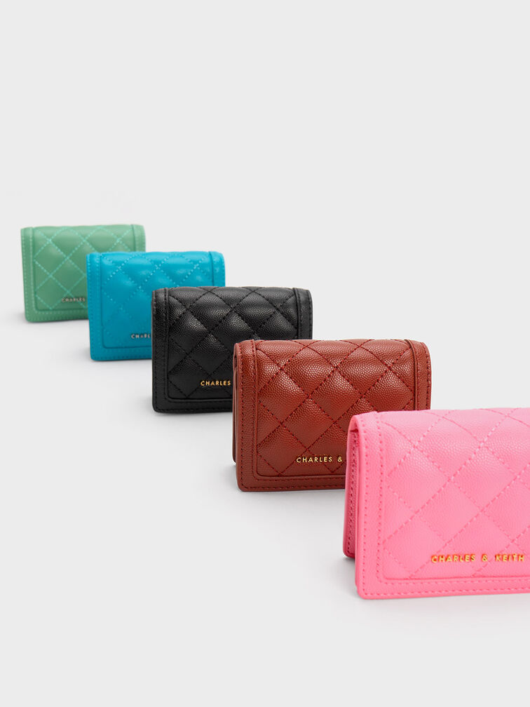 Micaela Quilted Cardholder, , hi-res