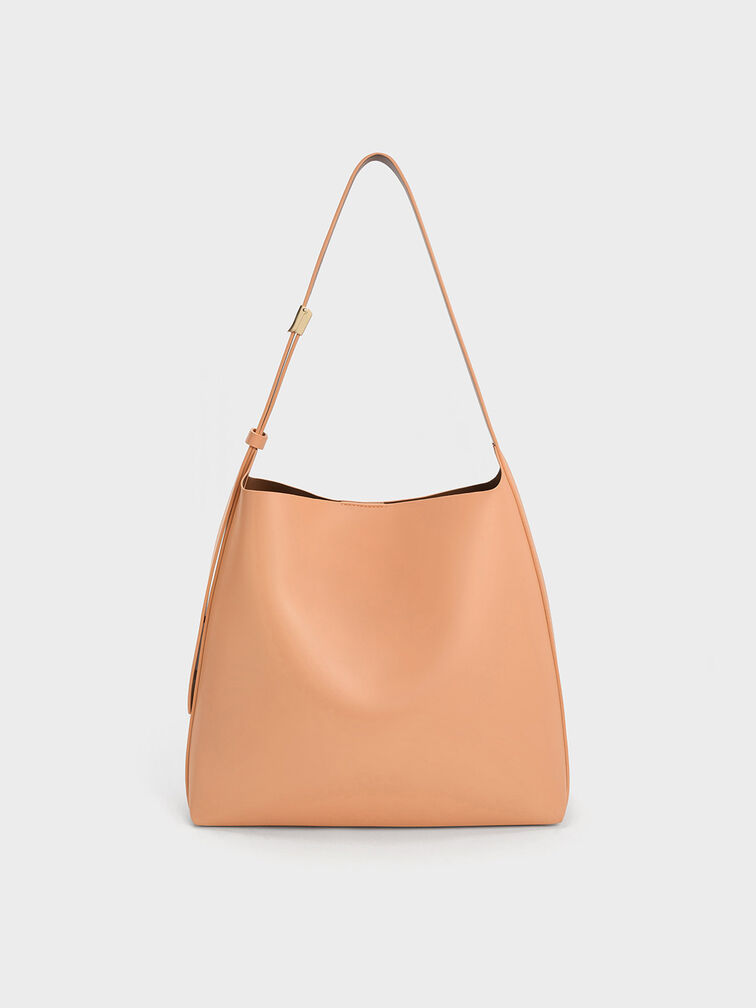 Edna Tote Bag, สีส้ม, hi-res