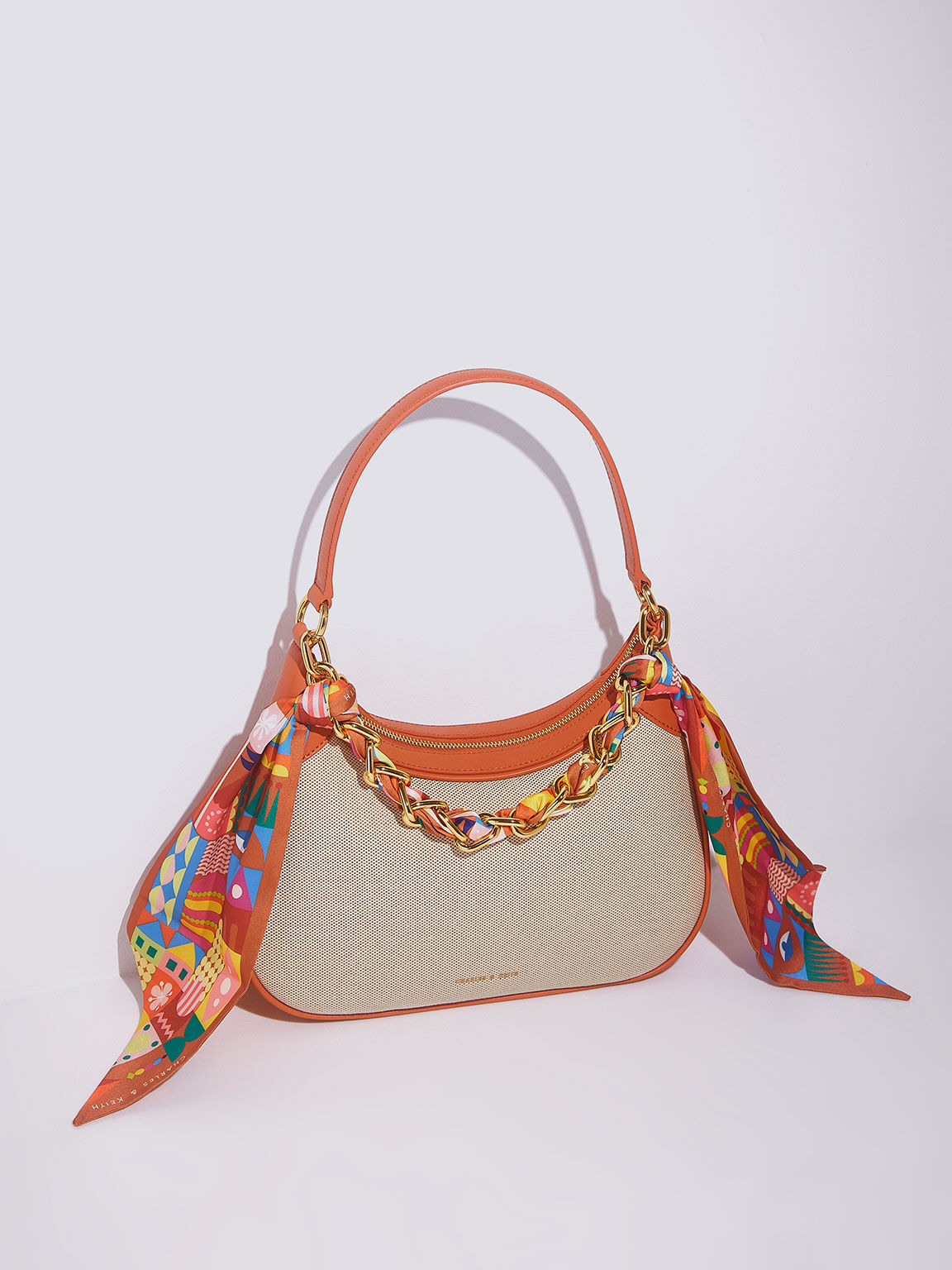 Hermes bag hotsell scarf handle