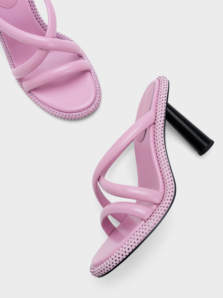 Crossover Crystal-Embellished Mules, , hi-res