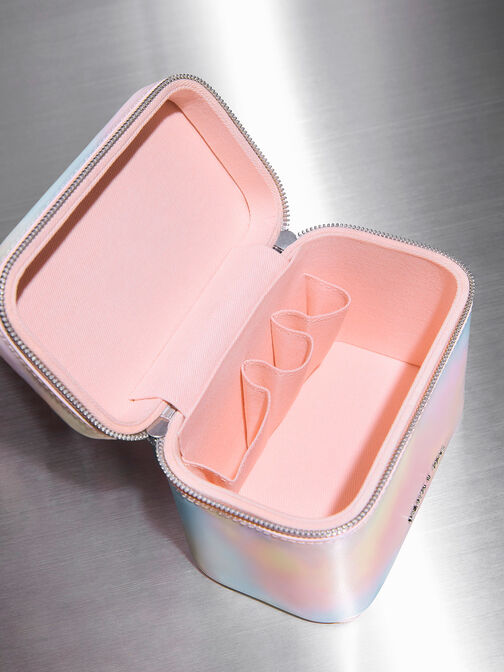 Swirl-Print Vanity Case, , hi-res