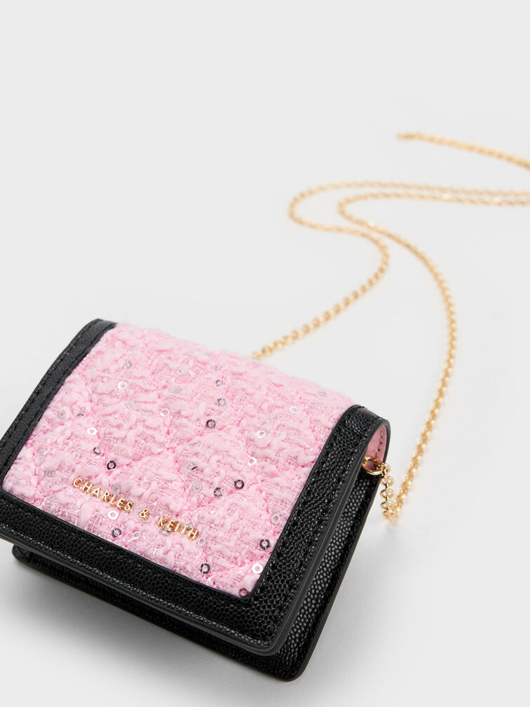 Micaela Tweed Cardholder, , hi-res