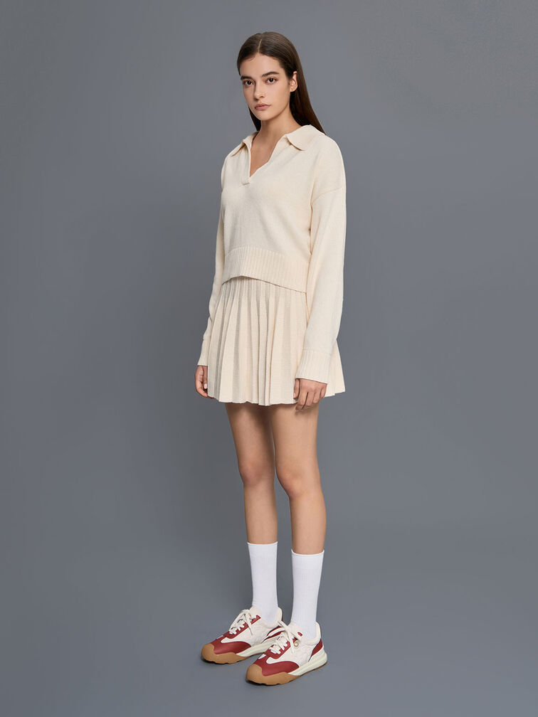 Nylon Low-Top Sneakers, , hi-res