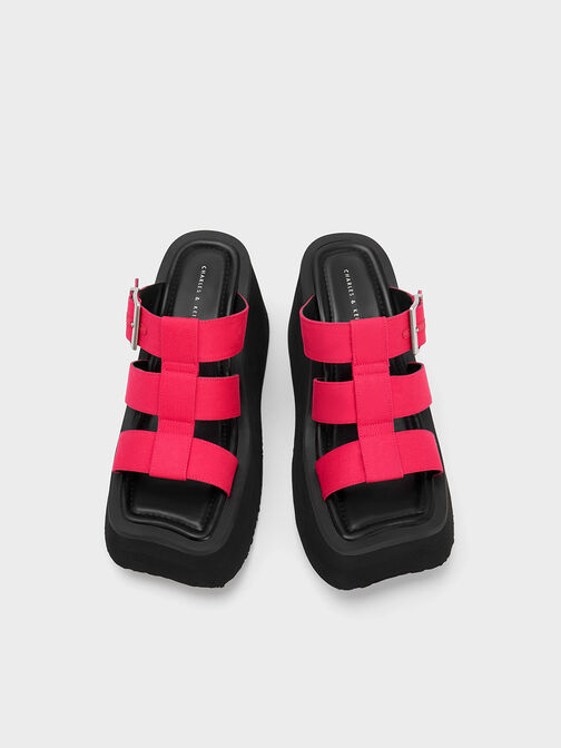 IIsa Flatform Gladiator Sandals, , hi-res