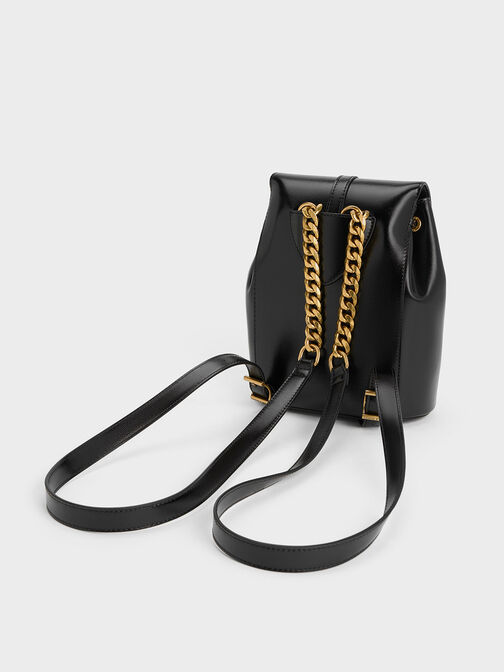 Cesia Metallic Accent Backpack, , hi-res
