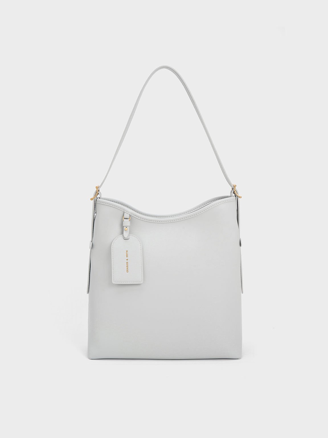 Grey and white handbag 2025