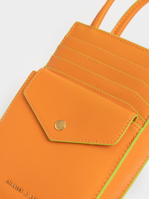 Este Belted Tweed Phone Pouch, , hi-res