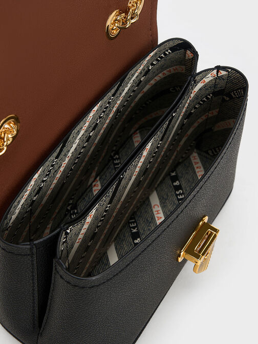 Alcott Push-Lock Chain Bag, , hi-res