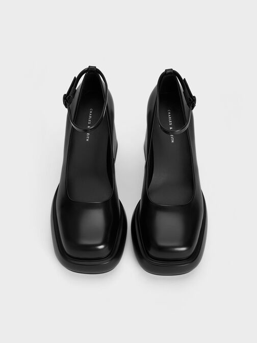 Monique Ankle-Strap Platform Pumps, , hi-res
