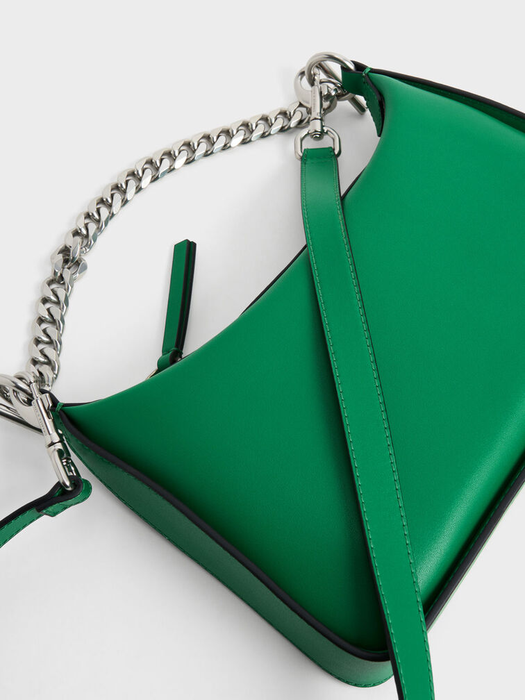 Minta Chain-Link Hobo Bag, , hi-res