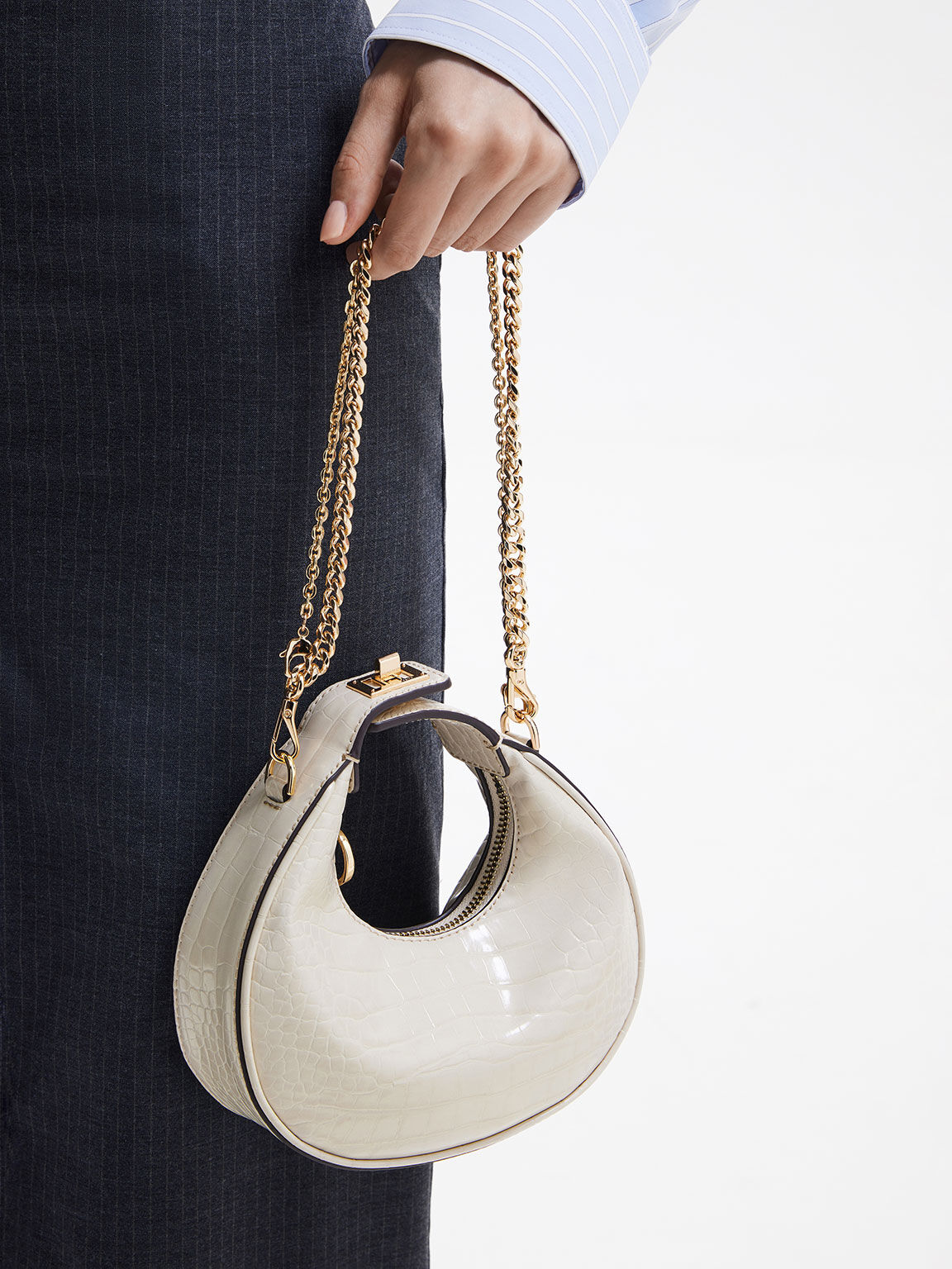 Charles and keith round bag hotsell