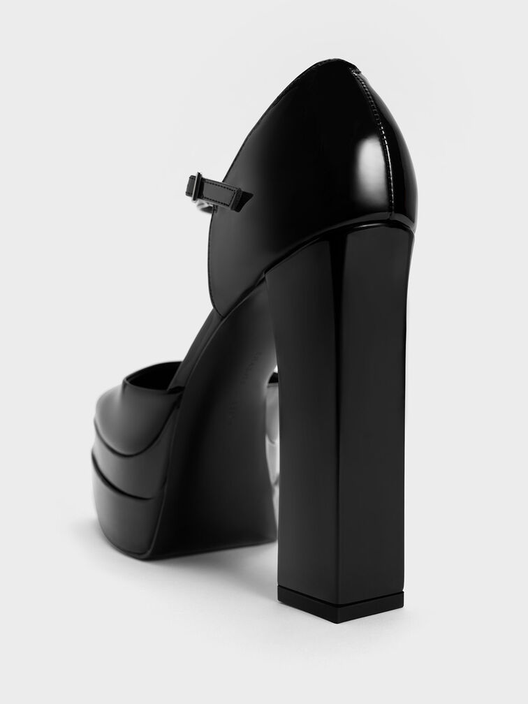 Patent Platform D'Orsay Pumps, , hi-res