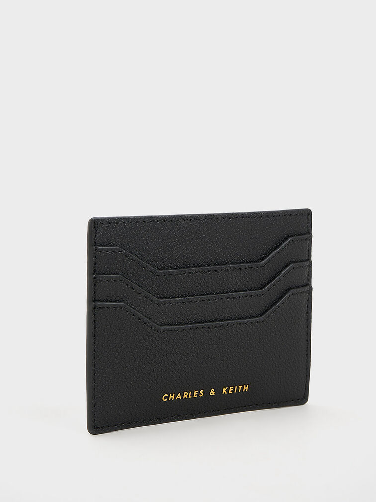 Multi-Slot Card Holder, สีดำ, hi-res
