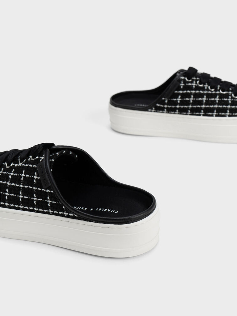 Tweed Slip-On Sneakers, , hi-res