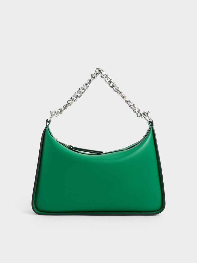 Minta Chain-Link Hobo Bag, , hi-res