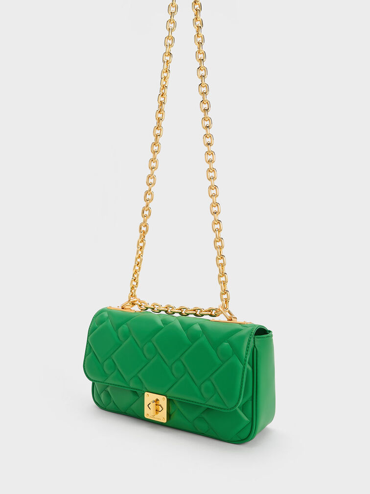 Tillie Quilted Chain Bag, , hi-res