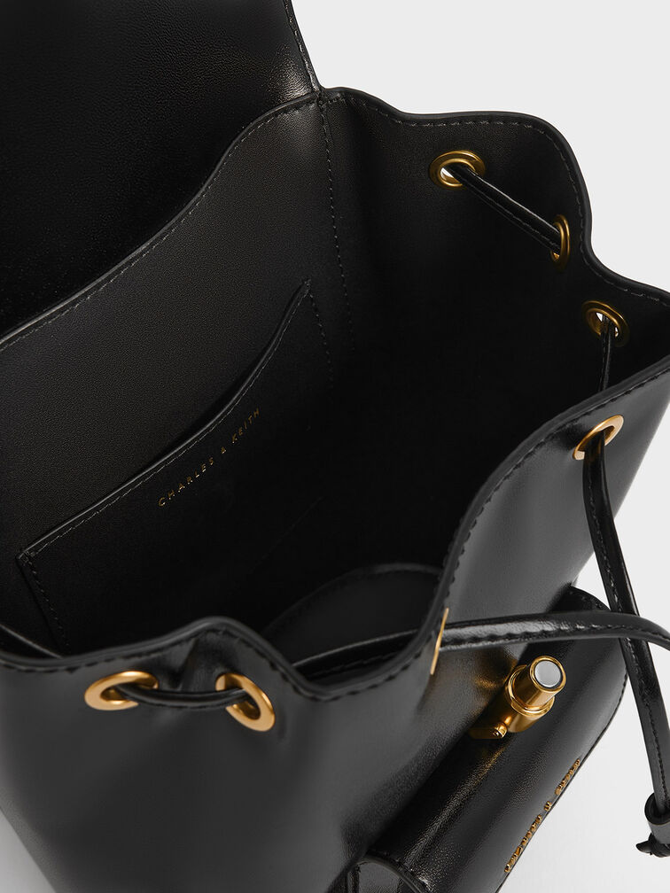 Cesia Metallic Accent Backpack, , hi-res
