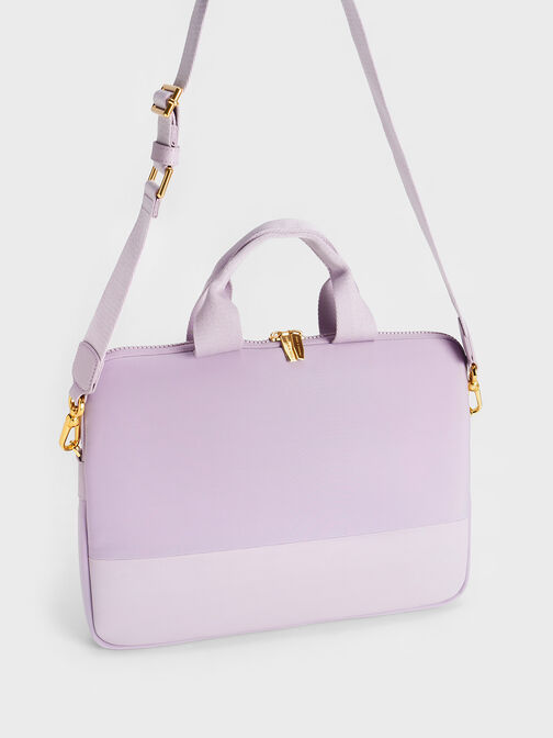 Textured Laptop Bag, , hi-res