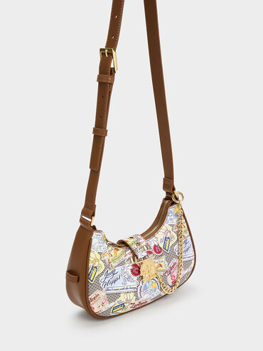 Judy Hopps Printed Belted Bag, สีมัลติ, hi-res