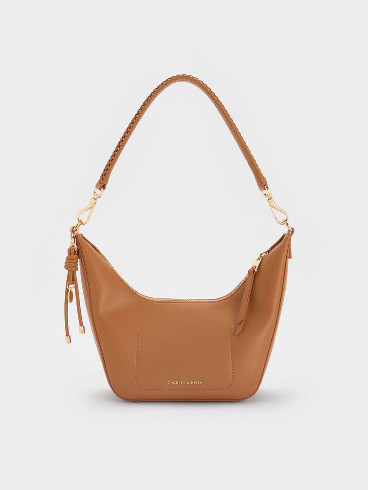 กระเป๋าสะพายข้างรุ่น Everleigh, สีรัสเซ็ตบราวน์, hi-res