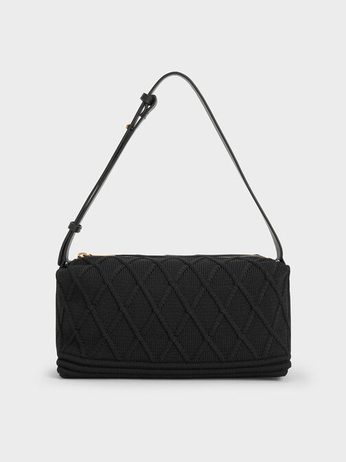 Willa Knitted Shoulder Bag, , hi-res