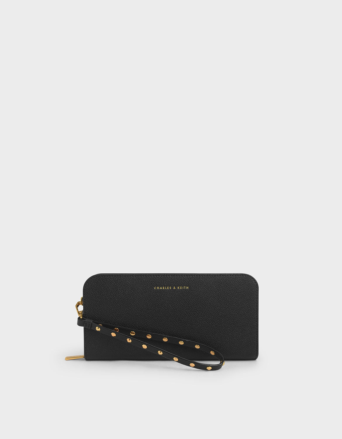 Black Long Wristlet Wallet CHARLES KEITH TH