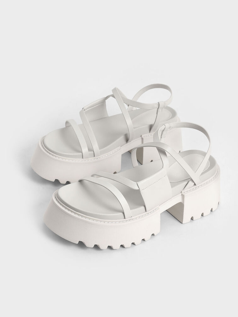 Nadine Strappy Platform Sandals, , hi-res