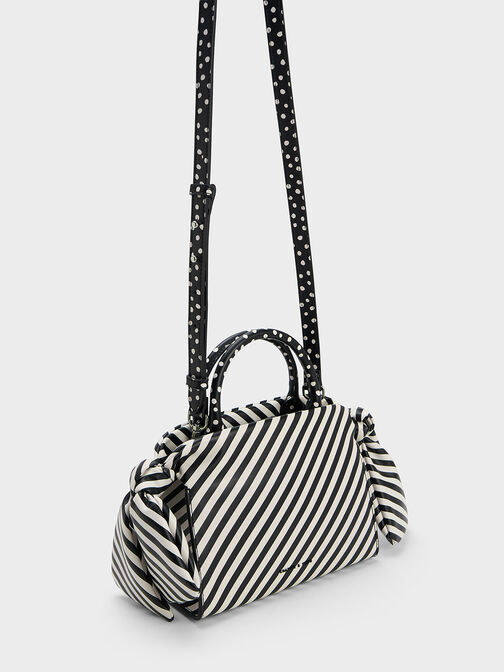 Bow Trapeze Tote Bag, , hi-res