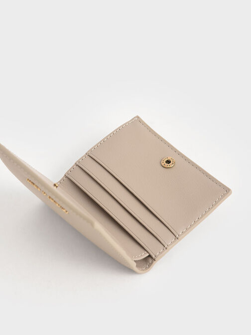 Bi-Fold Small Wallet, Sand, hi-res