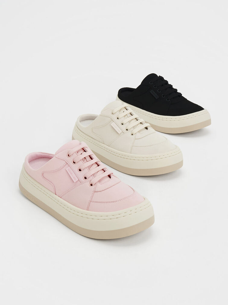 Textured Slip-On Sneakers, , hi-res