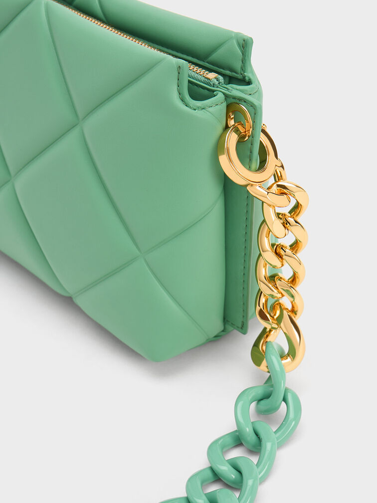 Danika Chunky Chain Padded Bag, , hi-res