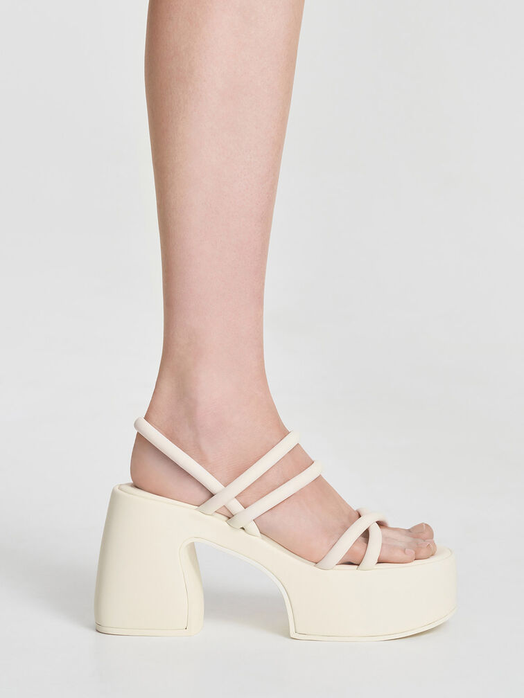 Nerissa Tubular Platform Sandals​, , hi-res
