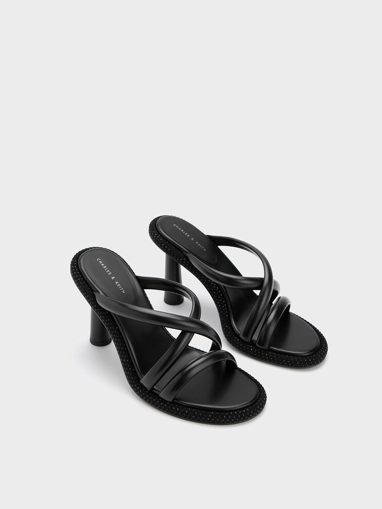 Crossover Crystal-Embellished Mules, , hi-res