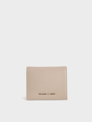Daisy Bi-Fold Small Wallet, Sand, hi-res