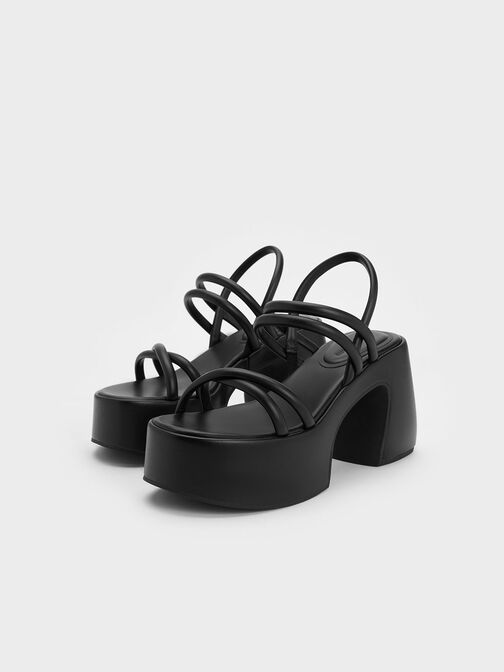 Nerissa Tubular Platform Sandals, , hi-res