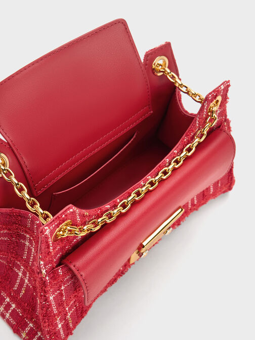 Eudora Tweed Sculptural Bag, , hi-res
