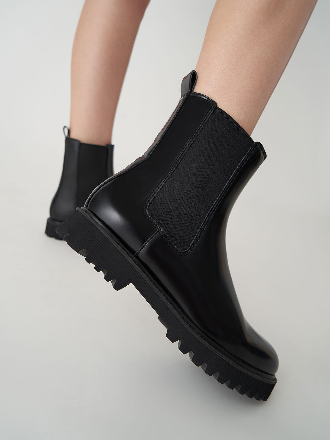 Chelsea Boots, Black, hi-res