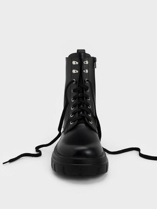 Lace-Up Ankle Boots, , hi-res