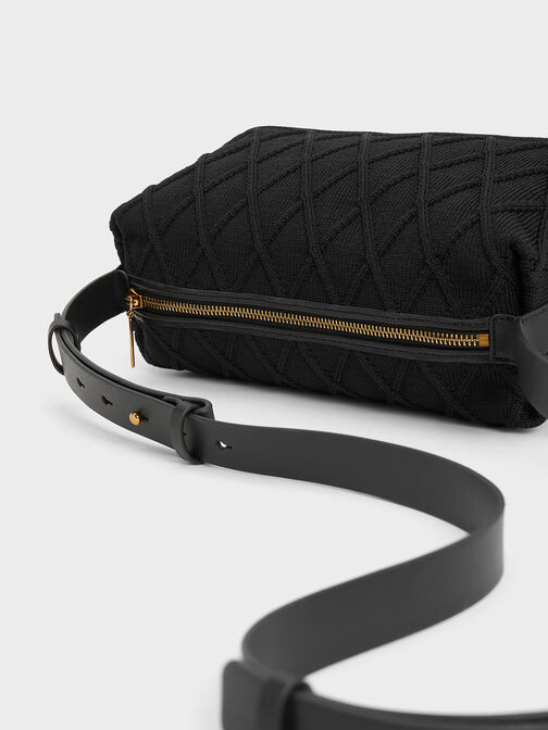 Willa Knitted Shoulder Bag, , hi-res