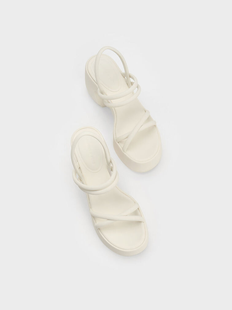Nerissa Tubular Platform Sandals​, , hi-res