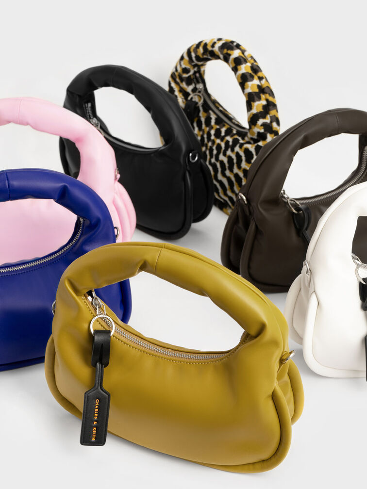 Yama Knitted Crescent Hobo Bag, , hi-res