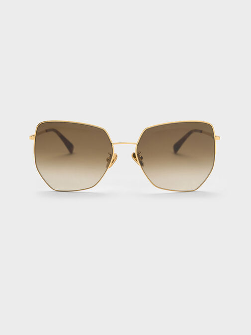 Recycled Acetate Butterfly Sunglasses, , hi-res
