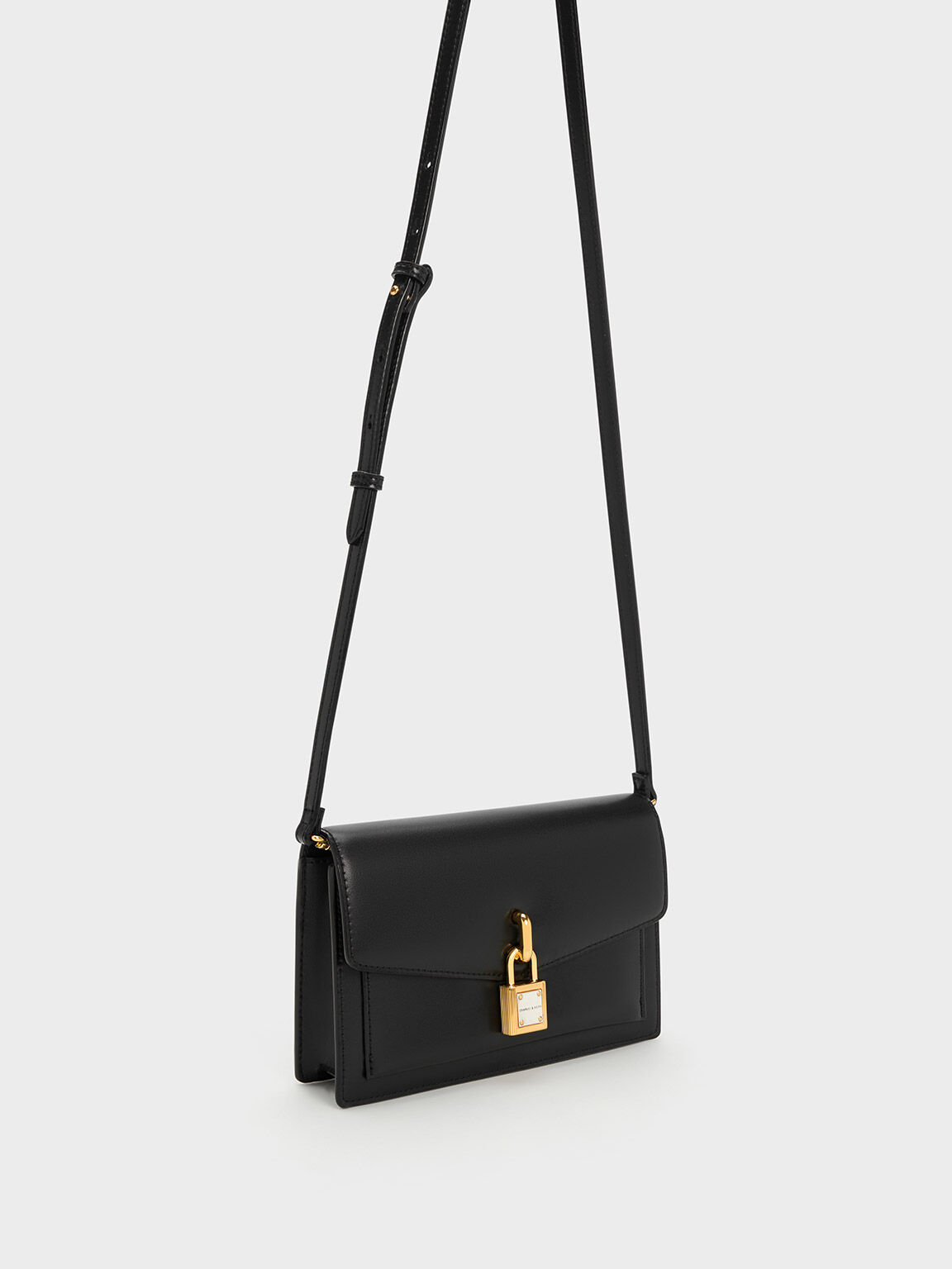 Black envelope crossbody 2025 bag